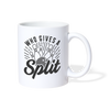 Who Gives a Split Bowling Pun Coffee/Tea Mug