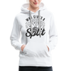 Who Gives a Split Bowling Pun Women’s Premium Hoodie - white