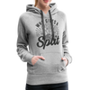 Who Gives a Split Bowling Pun Women’s Premium Hoodie - heather grey