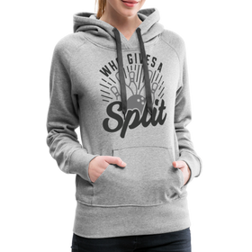 Who Gives a Split Bowling Pun Women’s Premium Hoodie