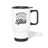 Who Gives a Split Bowling Pun Travel Mug