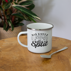 Who Gives a Split Bowling Pun Camper Mug