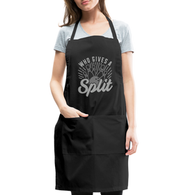 Who Gives a Split Bowling Pun Adjustable Apron