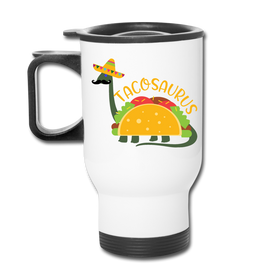 Funny Dinosaur TacoSaurus Travel Mug