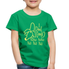 I Peel Good Banana Pun Toddler Premium T-Shirt - kelly green