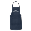 7 Days Without a Pun Makes One Weak Adjustable Apron - navy