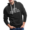 7 Days Without a Pun Makes One Weak Men’s Premium Hoodie - black