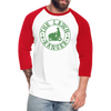 The Lawn Ranger Baseball T-Shirt - white/red