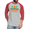 Shenanigans Coordinator Baseball T-Shirt - heather gray/red