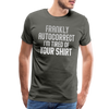 Funny Autocorrect Men's Premium T-Shirt - asphalt gray