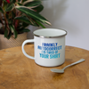 Funny Autocorrect Camper Mug - white