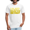 I Play Heavy Metal Tuba T-Shirt by Next Level - white