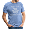 Kiss Me I'm Colorblind Unisex Tri-Blend T-Shirt