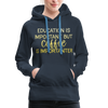 Education Is Important But Coffee Is Importanter Women’s Premium Hoodie - navy