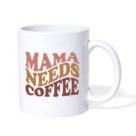 Mama Needs Coffee Retro Design Coffee/Tea Mug