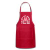 Every Butt Deserves a Good Rub BBQ Adjustable Apron - red