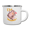 I'm Trashed Funny Raccoon Camper Mug