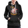 I'm Trashed Funny Raccoon Women’s Premium Hoodie - black