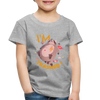 I'm Trashed Funny Raccoon Toddler Premium T-Shirt - heather gray