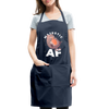 Funny Cat Majestic AF Adjustable Apron - navy