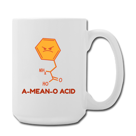 A-Mean-O Acid Science Joke Coffee/Tea Mug 15 oz