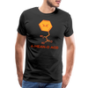 A-Mean-O Acid Science Joke Men's Premium T-Shirt - black