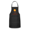 A-Mean-O Acid Science Joke Adjustable Apron - black