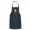 A-Mean-O Acid Science Joke Adjustable Apron - navy