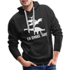 I'd Smoke That Dinosaur BBQ Men’s Premium Hoodie - black