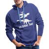 I'd Smoke That Dinosaur BBQ Men’s Premium Hoodie - royal blue