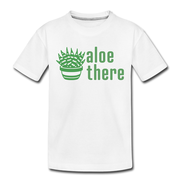 Aloe There Kids' Premium T-Shirt - white