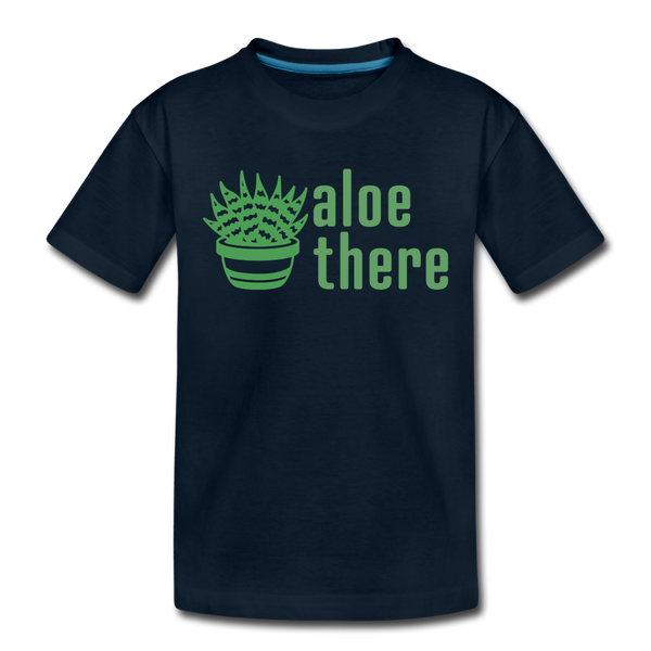 Aloe There Kids' Premium T-Shirt - deep navy