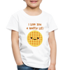 I Love You A Waffle Lot Toddler Premium T-Shirt - white
