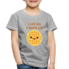 I Love You A Waffle Lot Toddler Premium T-Shirt - heather gray