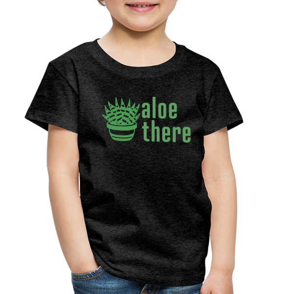Aloe There Toddler Premium T-Shirt - charcoal grey