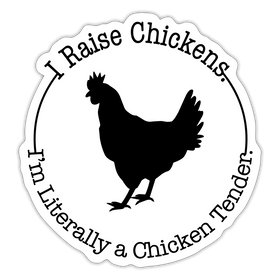 Chicken Tender Funny Sticker