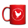 Chicken Tender Funny Full Color Mug - red