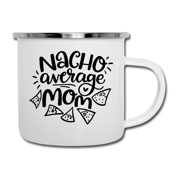 Nacho Average Camper Mug - white