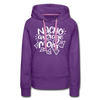 Nacho Average Mom Women’s Premium Hoodie - purple