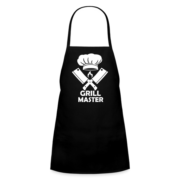 Grill Master BBQ Kids' Apron - black