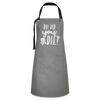 But Did You Die? Funny Artisan Apron - gray/black
