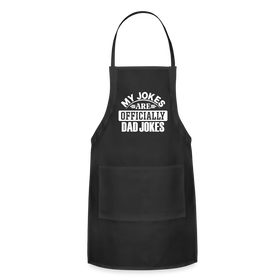 My Jokes Are Officially Dad Jokes New Dad Adjustable Apron