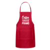 Coffee Is The Foundation Of My Food Pyramid Adjustable Apron