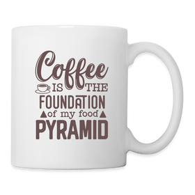 Coffee Is The Foundation Of My Food Pyramid Coffee/Tea Mug