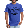 Dad Jokes Venn Funny Fitted Cotton/Poly T-Shirt by Next Level