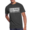 Funny Bad Puns That's How Eye Roll Men’s 50/50 T-Shirt - heather black