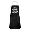 Your Opinion Isn't Part Of The Recipe Funny Artisan Apron - black/white