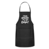 Your Opinion Isn't Part Of The Recipe Funny Adjustable Apron - black