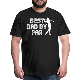Best Dad by Par Golfer Men's Premium T-Shirt