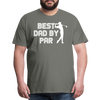 Best Dad by Par Golfer Men's Premium T-Shirt